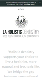 Mobile Screenshot of laholisticdentistry.com